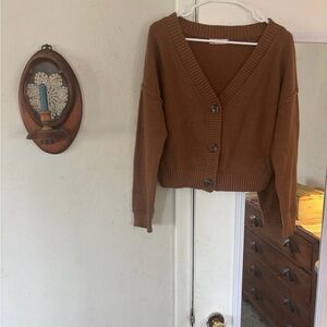 Women's Copper Cardigan